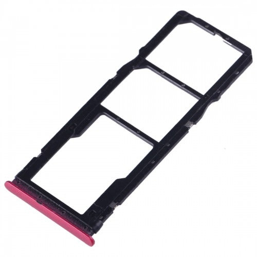 Sim Tray Slot Holder for Xiaomi Redmi 7 Red Sim Tray Slot Holder for Xiaomi Redmi 7 Red